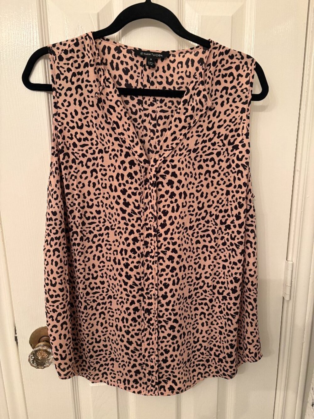 Hawthorne sleeveless blouse